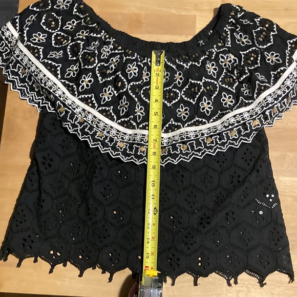 NWT Anthropologie lace top size XS (runs big) - Picture 6 of 7